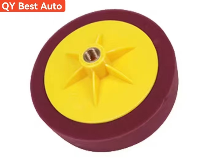 Polishing plate 5/6 Inch Auto Car Polishing Buffing Polishing Pad Sponge Wheel Waxing Orange 14mm Polishing machine sponge ball